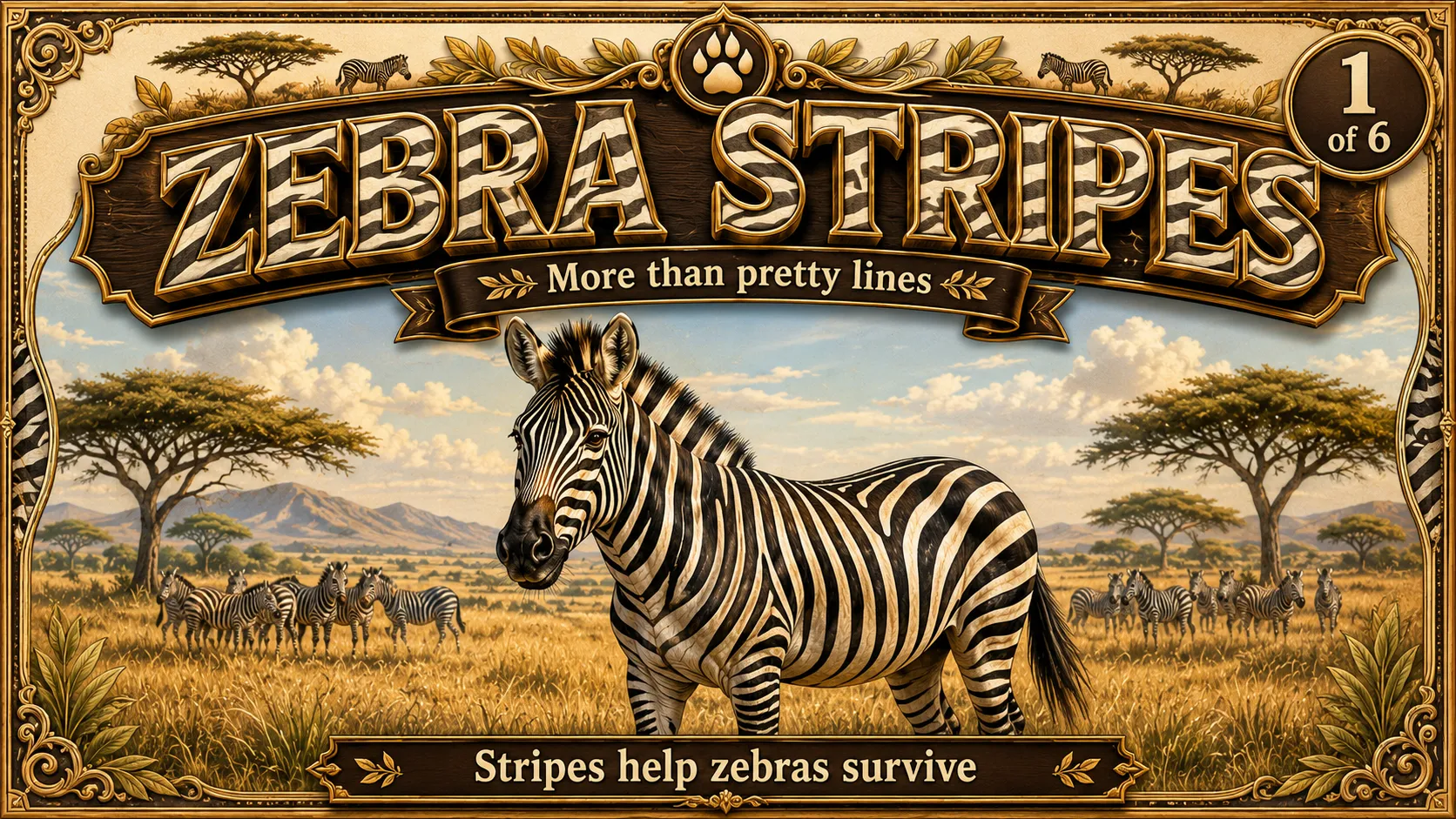 Why Zebras Have Stripes carousel slide 1