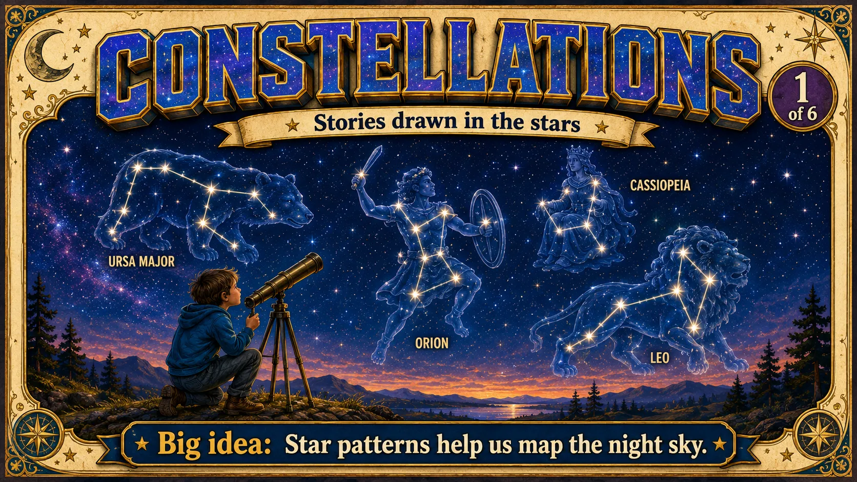 Constellations carousel slide 1