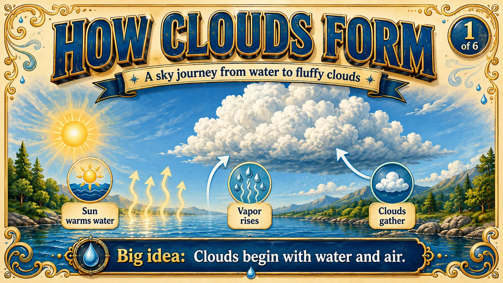 How Clouds Form carousel slide 1