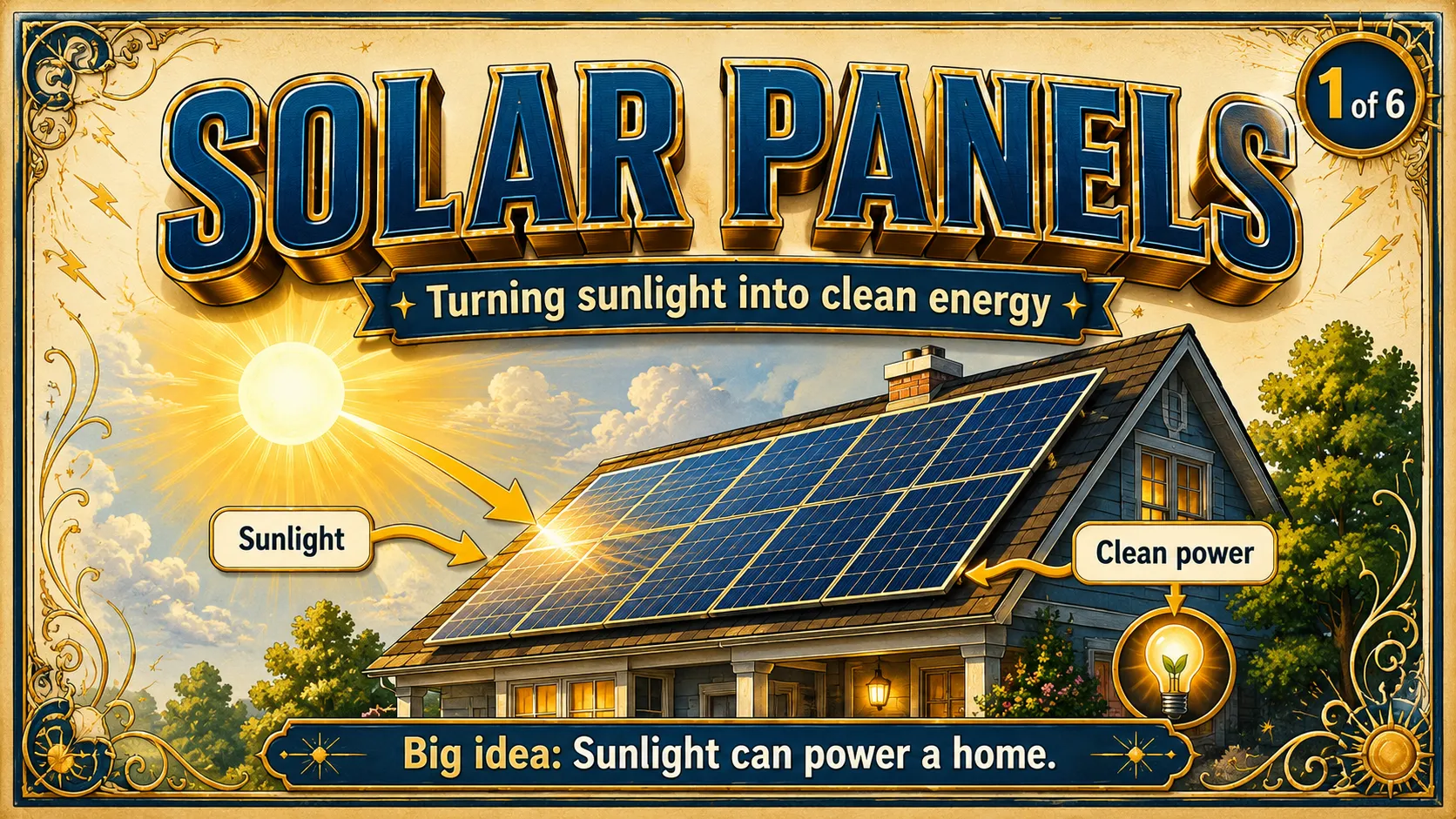 How Solar Panels Work carousel slide 1