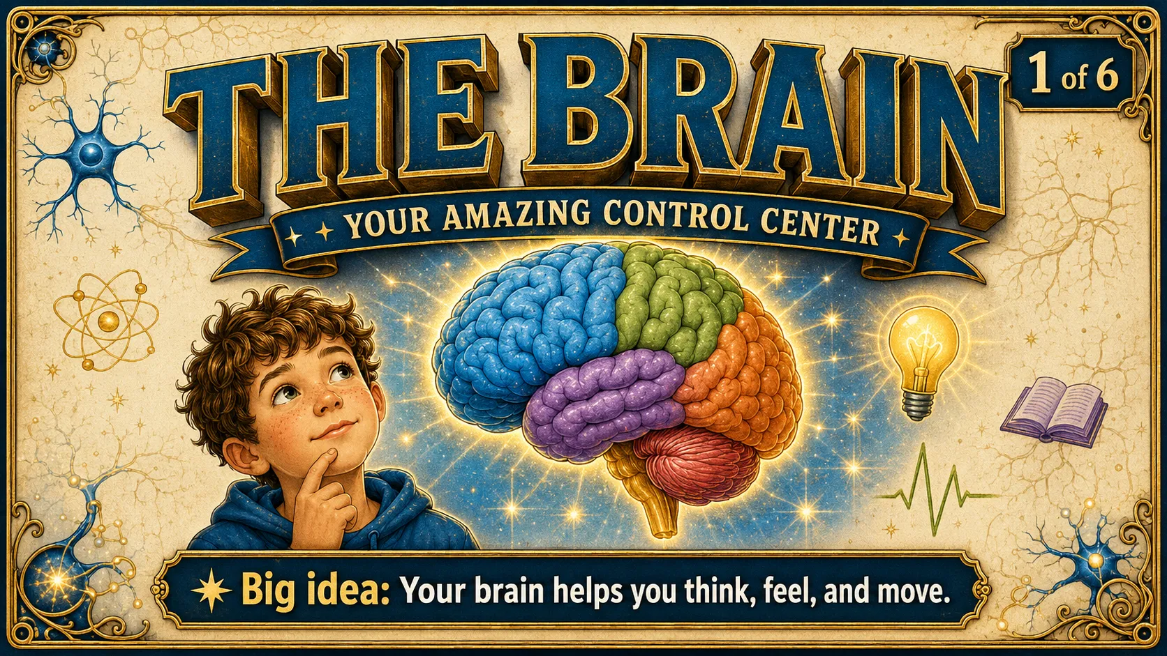 The Brain: Your Amazing Control Center carousel slide 1