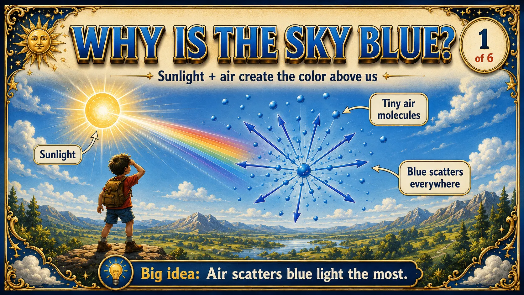 Why is the Sky Blue? carousel slide 1