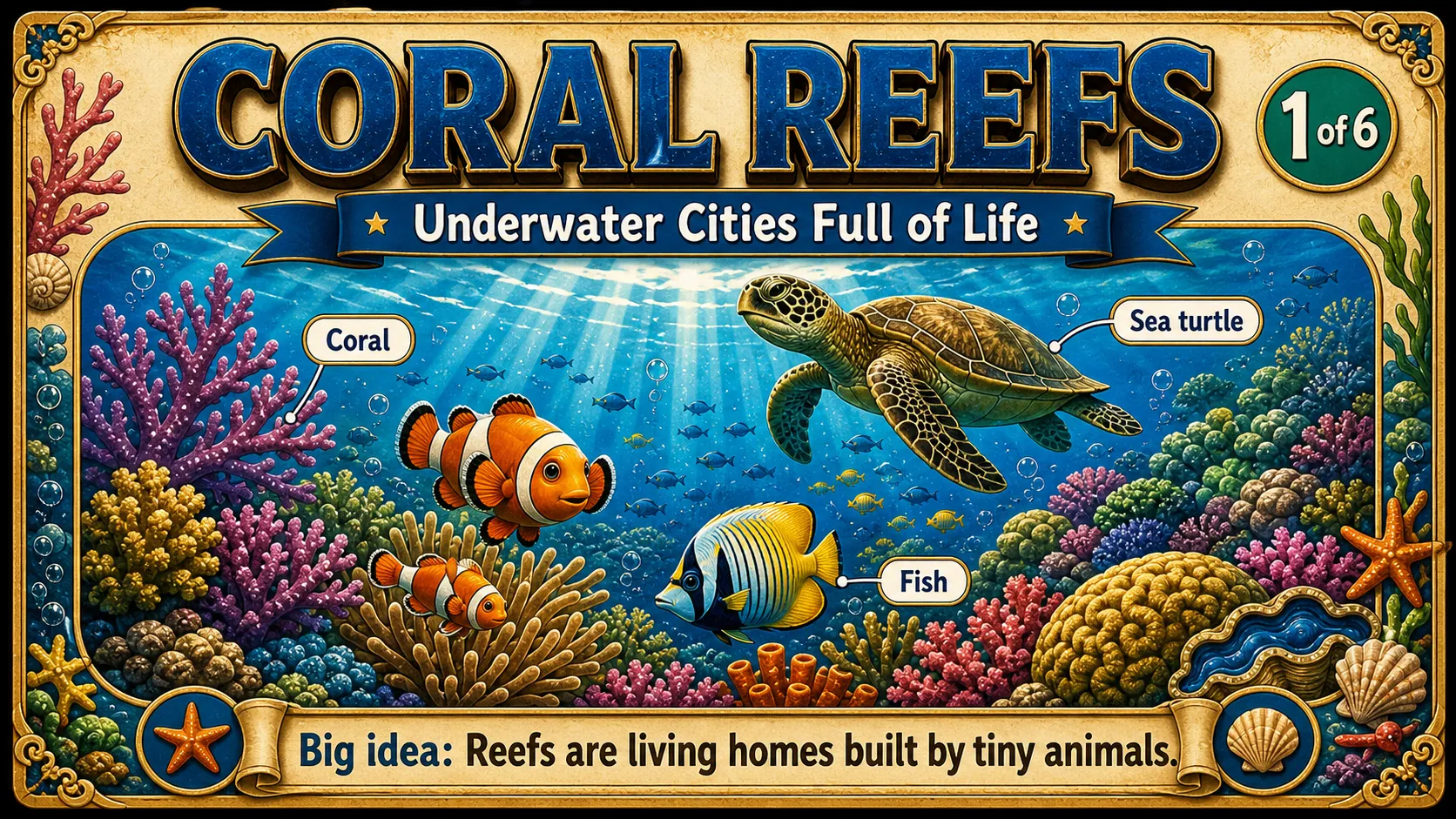 Coral Reefs carousel slide 1