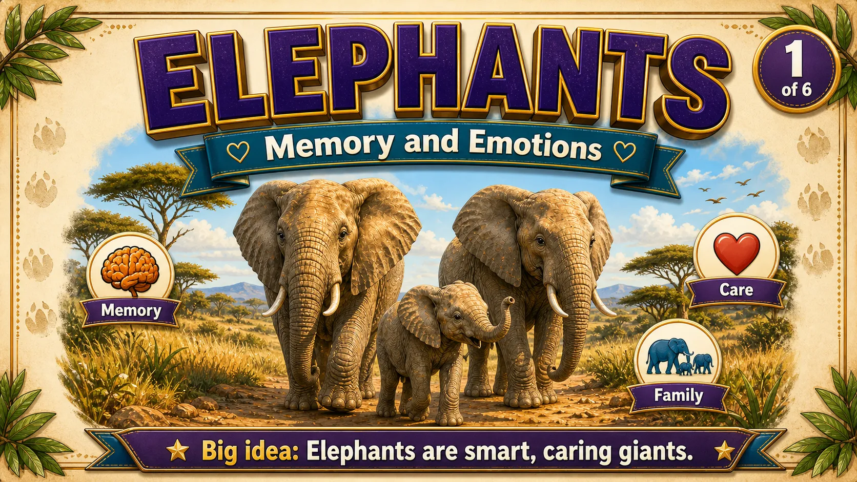Elephants: Memory and Emotions carousel slide 1