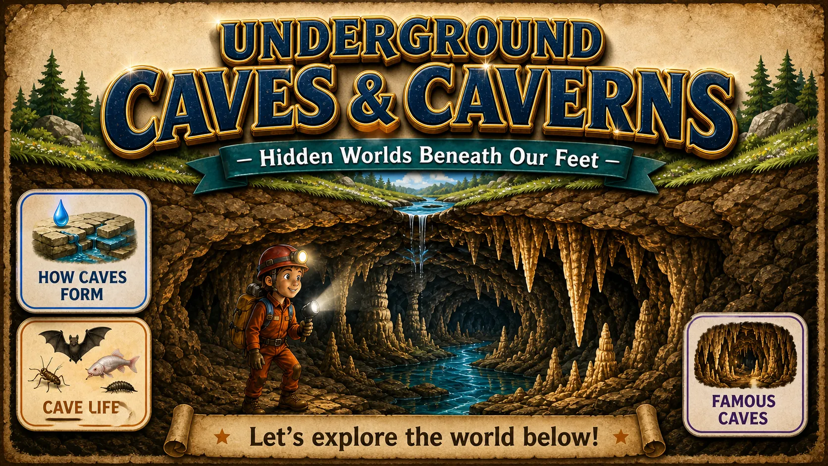 How Caves Form carousel slide 1