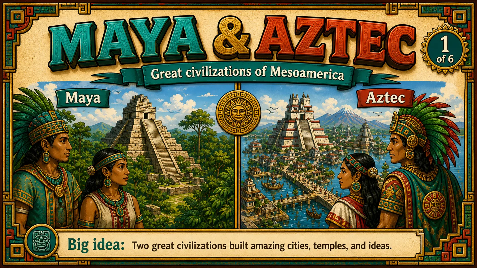 Maya & Aztec carousel slide 1