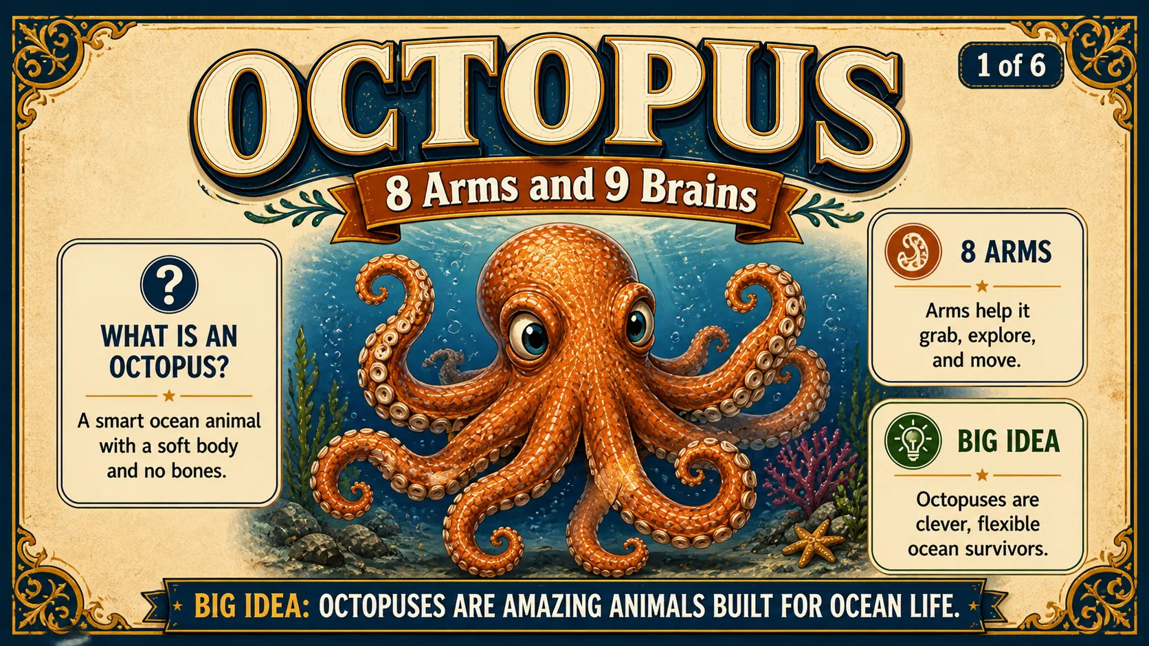 Octopus carousel slide 1