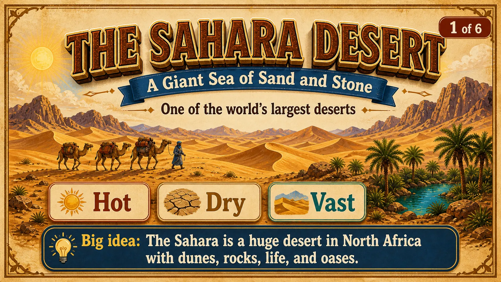 The Sahara Desert carousel slide 1