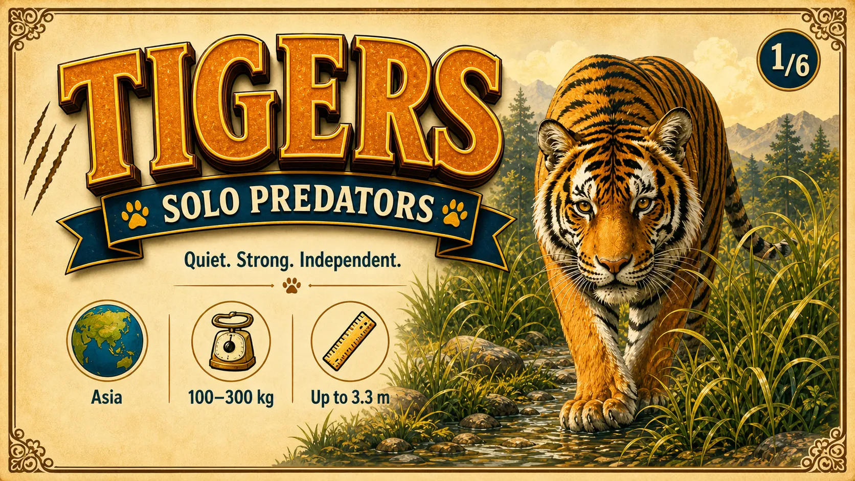 Tigers: Solo Predators carousel slide 1