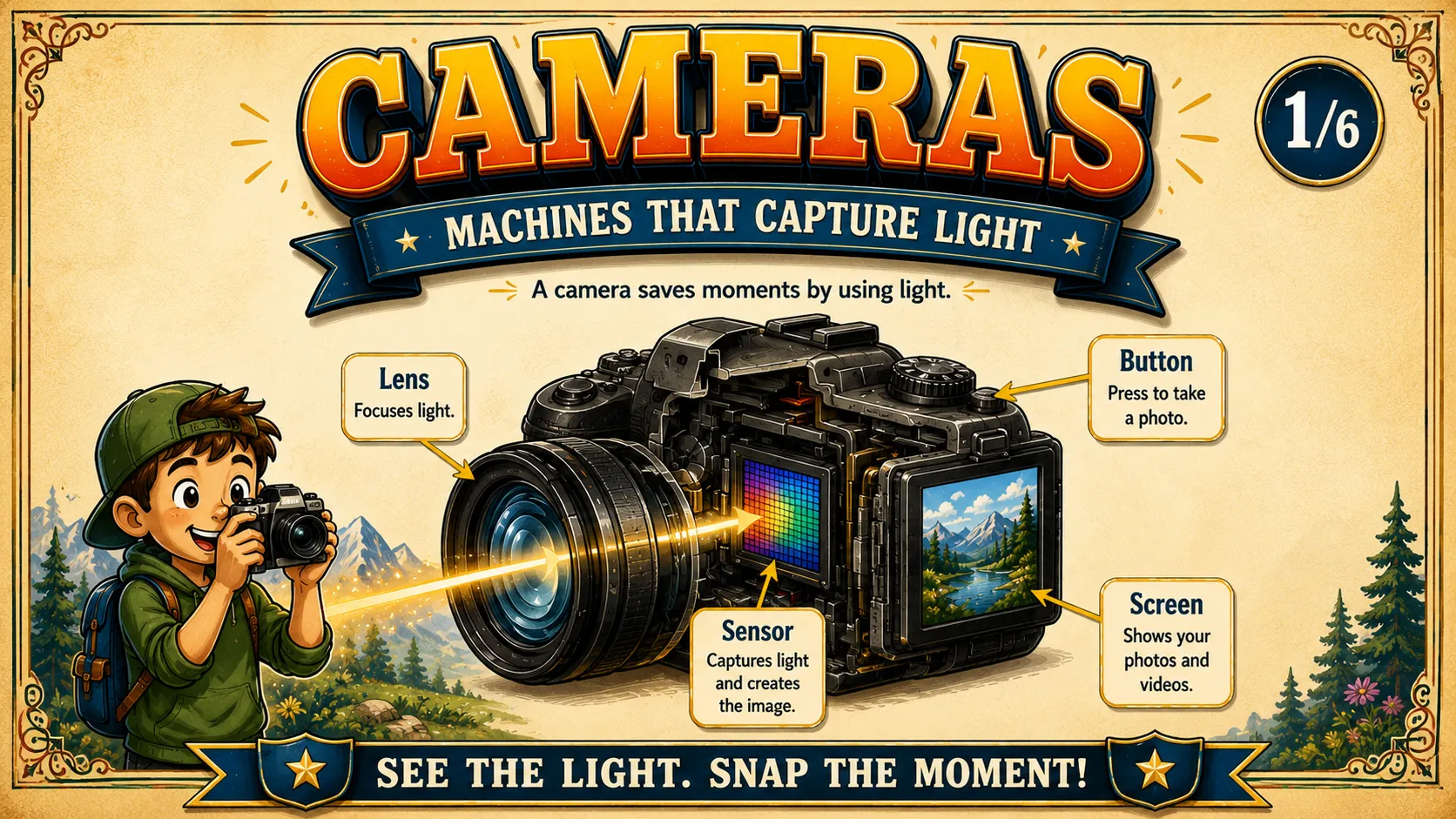 Cameras: Machines That Capture Light carousel slide 1