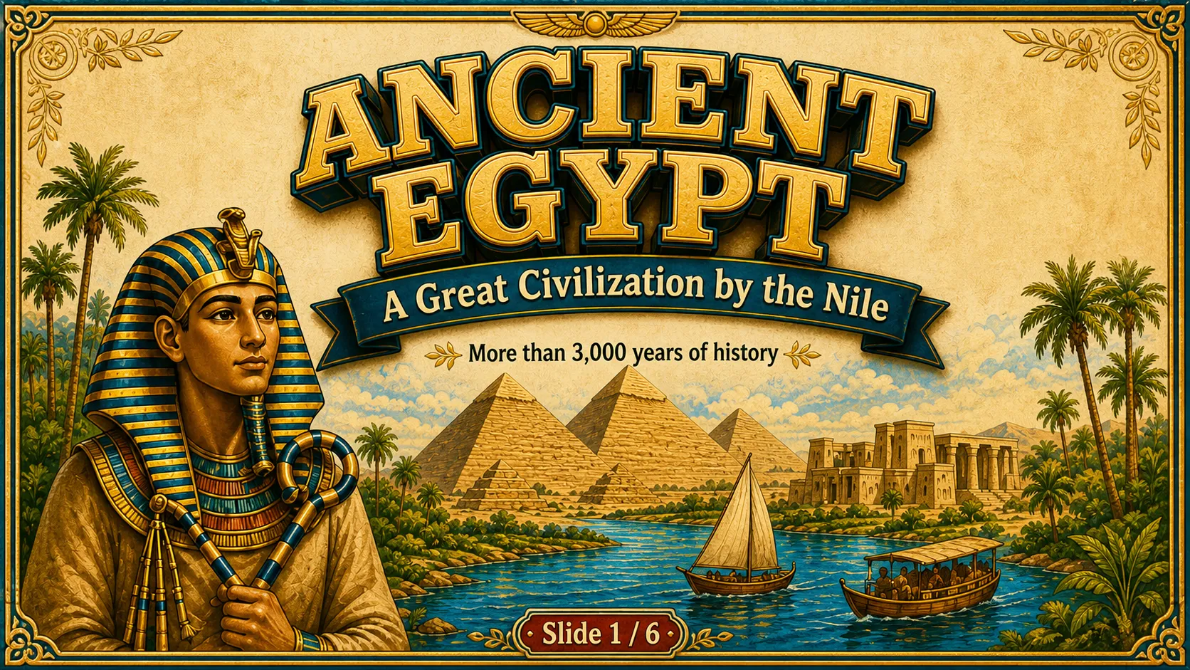 Ancient Egypt carousel slide 1