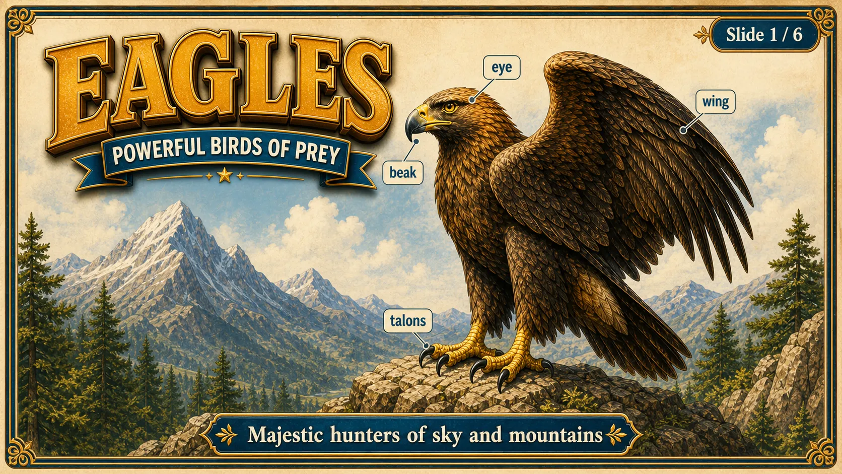 Eagles: Powerful Birds of Prey carousel slide 1